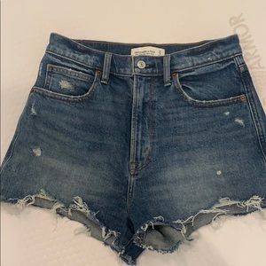 Abercrombie & Fitch Ultra High Rise Shorts